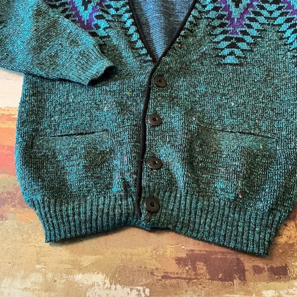 SEARS - Vintage Men’s Cardigan - Picture 4 of 10